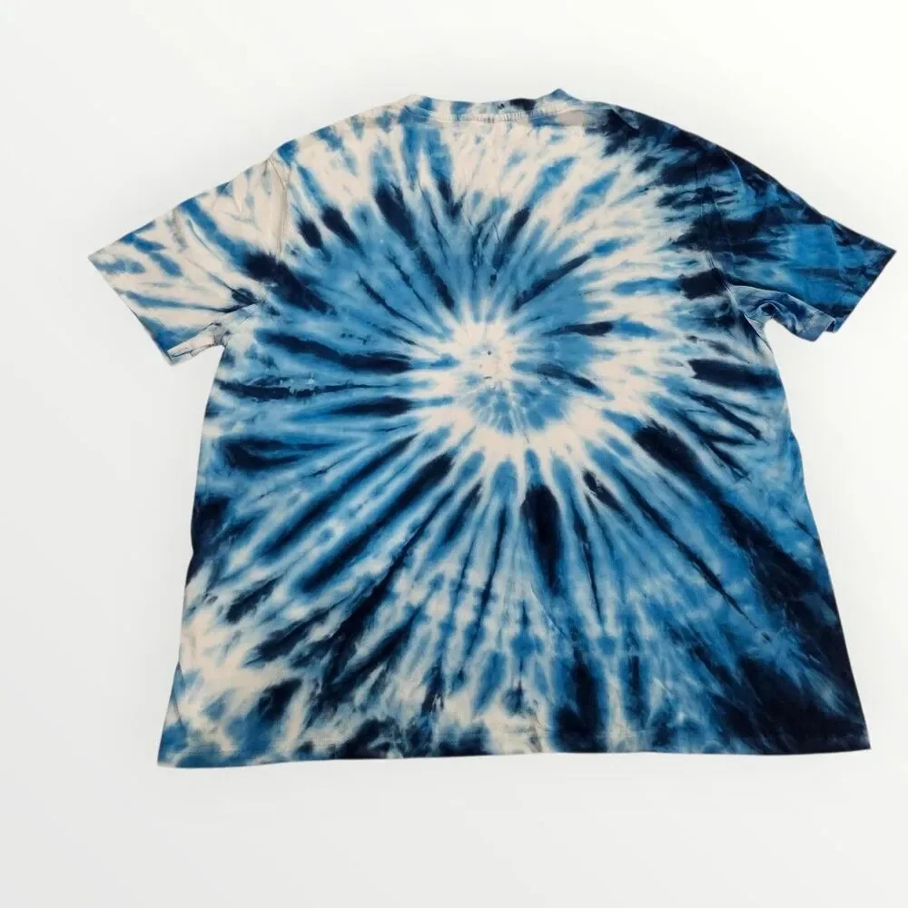 Vintage SIKSILK Space Jam TIE‎ DYE Over Sized T-shirt Mens Appx XL Looney Tunes
